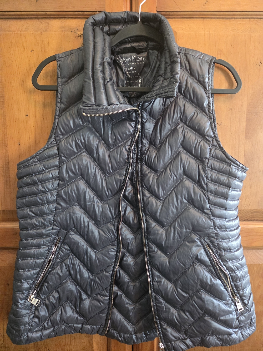 Calvin Klein Women's Black Quilted Puffer Vest
